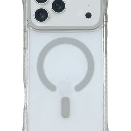 iPhone 17 Pro/18 Pro Rebecca Magsafe Kapak Kılıf - Açık Gri