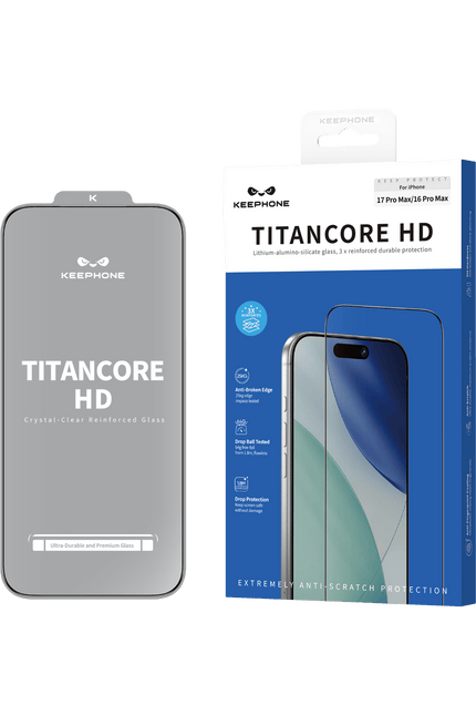 iPhone 17 Pro/18 Pro Titancore HD Cam Ekran Koruyucu
