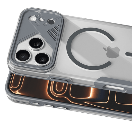 iPhone 17 Pro/18 Pro Zinko Magsafe Kapak Kılıf - Titan Gri 2