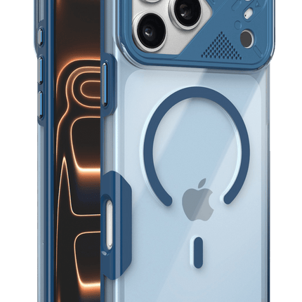 iPhone 17 Pro/18 Pro Zinko Magsafe Kapak Kılıf - Lacivert