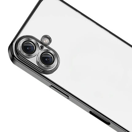iPhone 17 Razer Lensli Silikon Kılıf - Siyah 3