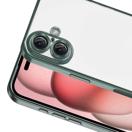 iPhone 17 Razer Lensli Silikon Kılıf - Yeşil 2
