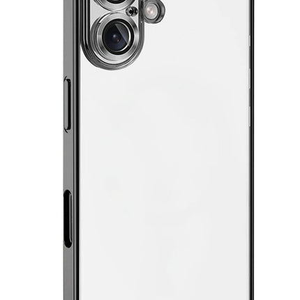 iPhone 17 Razer Lensli Silikon Kılıf - Siyah 2