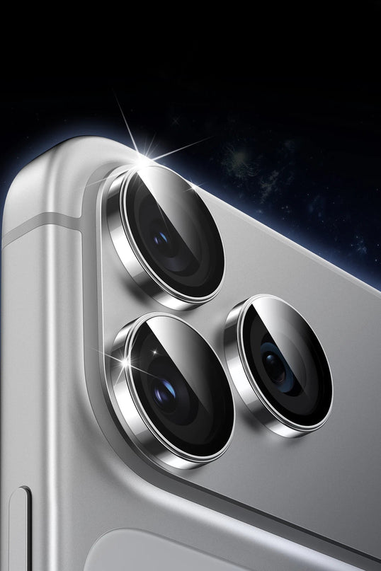 iPhone 17 Sapphire PVD Kamera Lens - Siyah 4