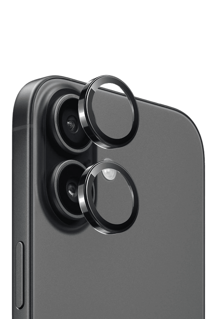iPhone 17 Sapphire PVD Kamera Lens - Siyah
