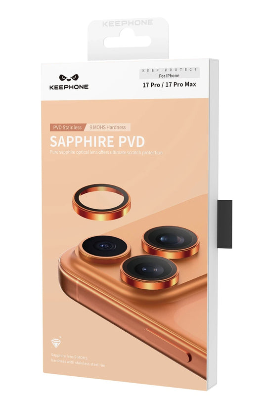 iPhone 17 Sapphire PVD Kamera Lens - Gümüş 5