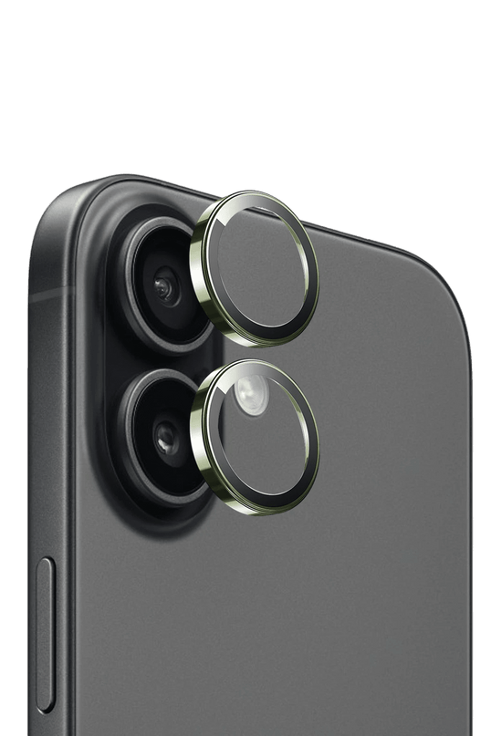 iPhone 17 Sapphire PVD Kamera Lens - Yeşil