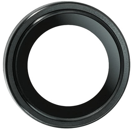 iPhone 17E Titanium Alloy AR Kamera Lens Koruyucu - Siyah