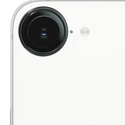 iPhone 17E Titanium Alloy AR Kamera Lens Koruyucu - Siyah 2