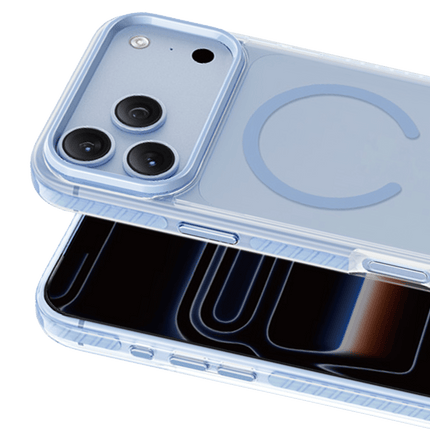 iPhone 18 Pro /17 Pro Shockstar Magsafe Kapak Kılıf - Açık Mavi 2