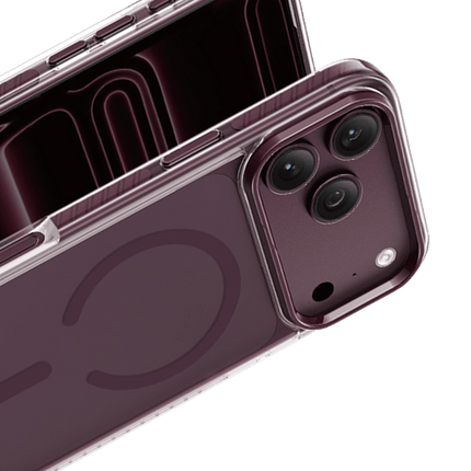 iPhone 18 Pro /17 Pro Shockstar Magsafe Kapak Kılıf - Bordo 3