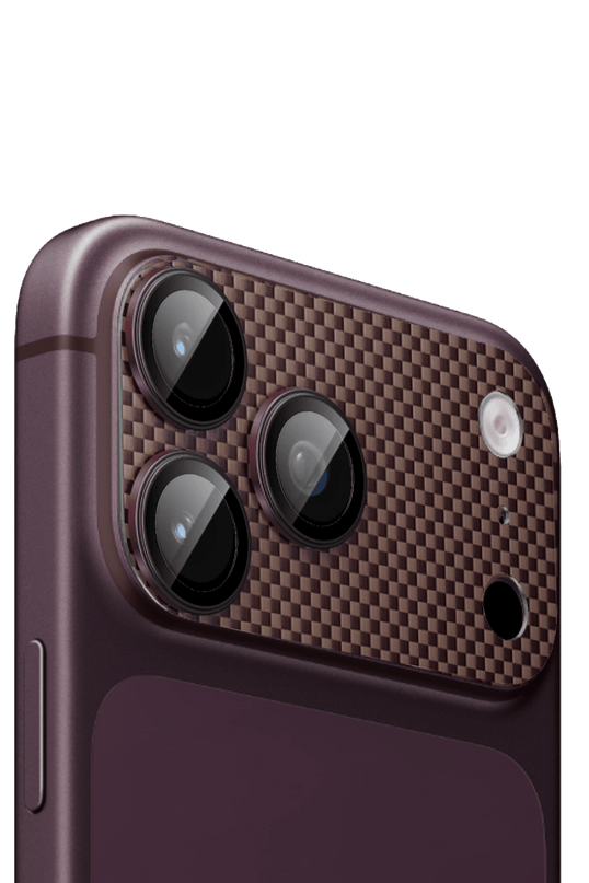 iPhone 18 Pro Kevlar Kamera Lens - Bordo