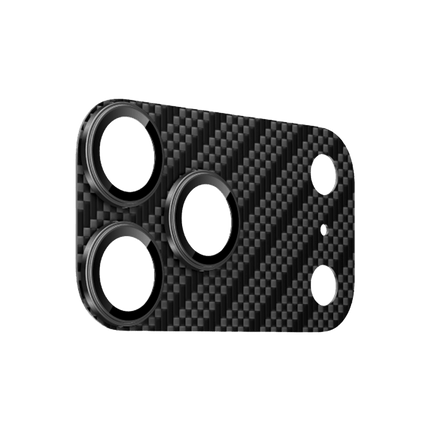 iPhone 18 Pro Kevlar Robin Kamera Lens Koruyucu - Siyah 3