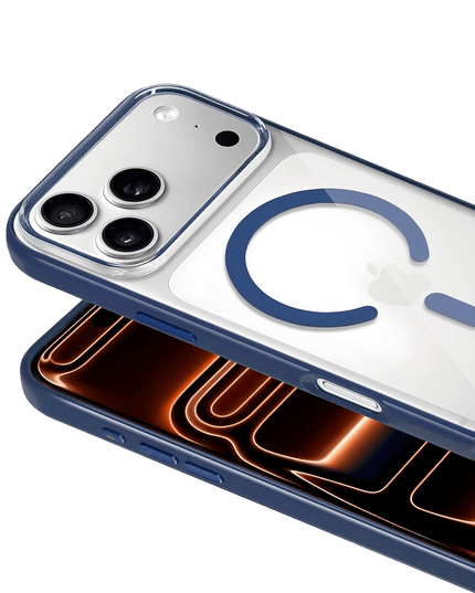 iPhone 18 Pro Max /17 Pro Max HBC-421 Lya Magsafe Kapak Kılıf - Mavi 2