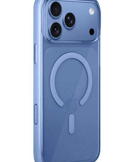 iPhone 18 Pro Max /17 Pro Max HBC-421 Lya Magsafe Kapak Kılıf - Açık Mavi 2