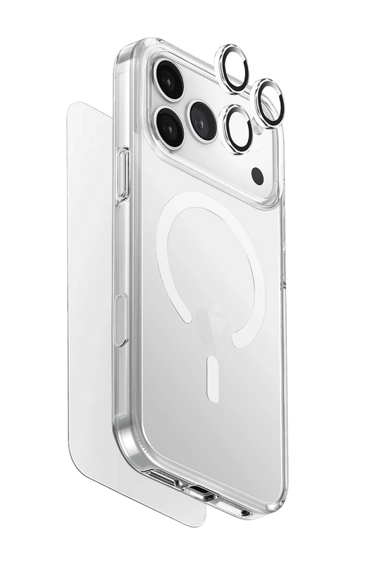 iPhone 18 Pro Max Clearvue Essential (60W Kablo Dahil) Magsafe 4in1 Set Kapak Kılıf 2
