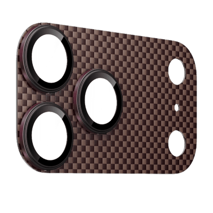 iPhone 18 Pro Max Kevlar Kamera Lens - Bordo 2