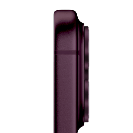 iPhone 18 Pro Max Optix Aluguard Kamera Lens Koruyucu - Bordo 4