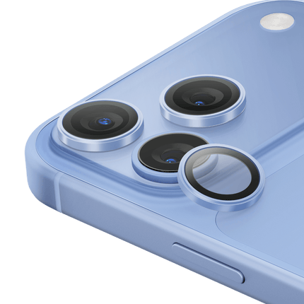 iPhone 18 Pro Max Optix Aluguard Kamera Lens Koruyucu - Açık Mavi 3