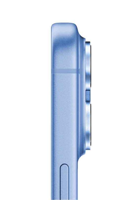 iPhone 18 Pro Max Optix Prime Çelik Çerçeveli Sapphire Kamera Lens Koruyucu - Açık Mavi 4