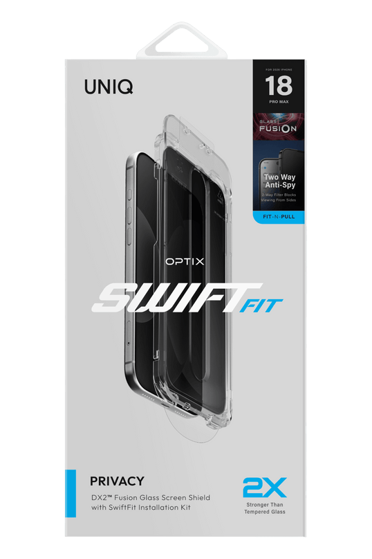 iPhone 18 Pro Max Optix Swiftfit Hayalet Cam Ekran Koruyucu