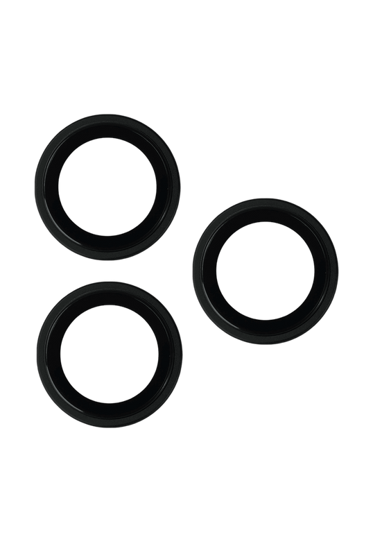 iPhone 18 Pro Max Sapphire PVDSS Kamera Lens Koruyucu - Siyah 3
