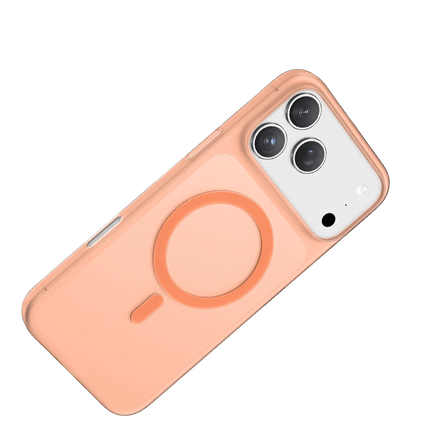 iPhone 18 Pro Max/17 Pro Max AirSkin Pro Magsafe Kılıf - Turuncu 4