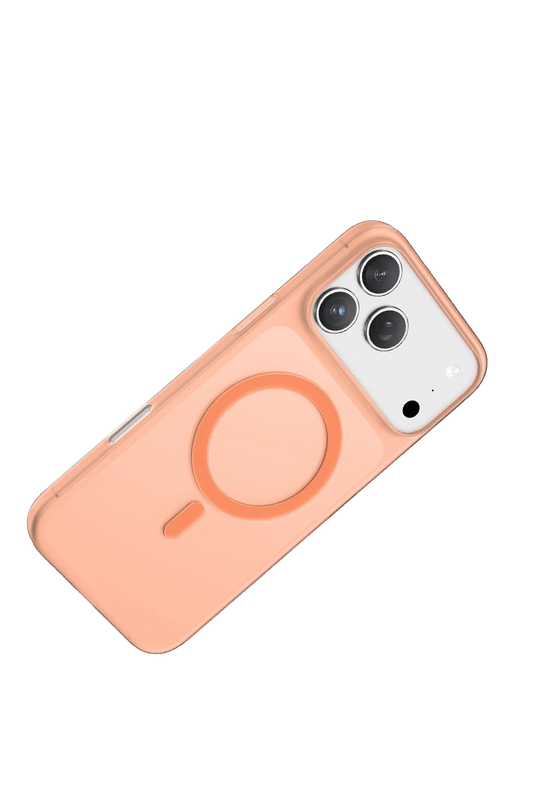 iPhone 18 Pro Max/17 Pro Max AirSkin Pro Magsafe Kılıf - Turuncu 4
