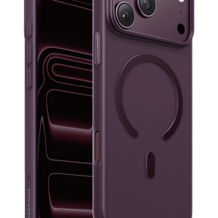 iPhone 18 Pro Max/17 Pro Max AirSkin Pro Magsafe Kılıf - Bordo