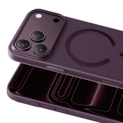 iPhone 18 Pro Max/17 Pro Max AirSkin Pro Magsafe Kılıf - Bordo 2
