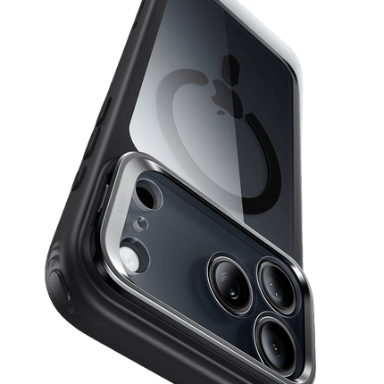 iPhone 18 Pro Max/17 Pro Max Classic Hybrid Magsafe Standlı Kapak Kılıf - Siyah 3