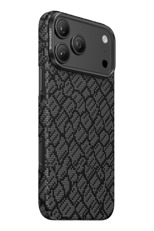 iPhone 18 Pro Max/17 Pro Max Drakon Aramid Magsafe Kapak Kılıf - Siyah