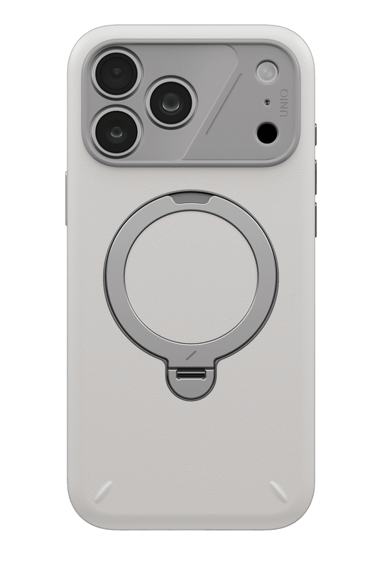 iPhone 18 Pro Max/17 Pro Max Elix Rotating Kickstand Kapak Kılıf - Gri 3
