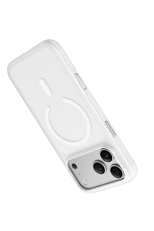 iPhone 18 Pro Max/17 Pro Max Gearmag Magsafe Kapak Kılıf - Beyaz 3