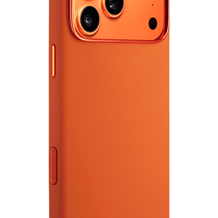 iPhone 18 Pro Max/17 Pro Max HBC-452 Peridot Magsafe Kapak Kılıf - Turuncu 3