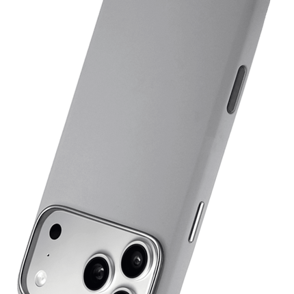 iPhone 18 Pro Max/17 Pro Max HBC-452 Peridot Magsafe Kapak Kılıf - Gri 4