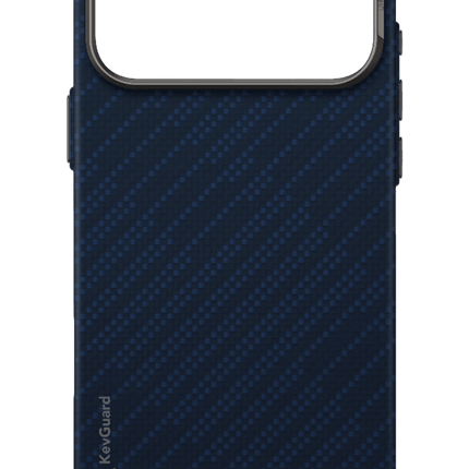 iPhone 18 Pro Max/17 Pro Max Keva Edge Slim Aramid Magsafe Kapak Kılıf - Lacivert 3