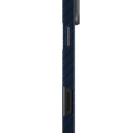 iPhone 18 Pro Max/17 Pro Max Keva Edge Slim Aramid Magsafe Kapak Kılıf - Lacivert 4
