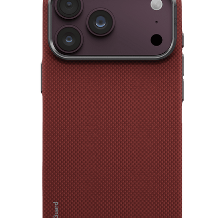 iPhone 18 Pro Max/17 Pro Max Keva Edge Slim Aramid Magsafe Kapak Kılıf - Bordo 2