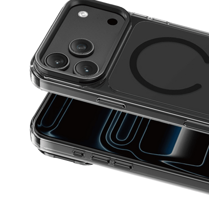 iPhone 18 Pro Max/17 Pro Max Magicam Standlı Magsafe Kapak Kılıf - Siyah 2