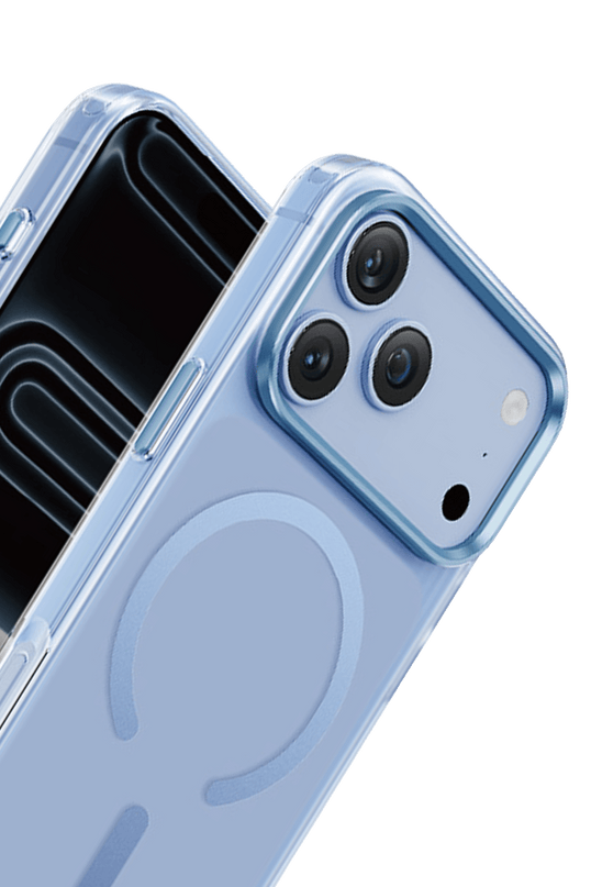 iPhone 18 Pro Max/17 Pro Max Mococo Magsafe Kapak Kılıf - Açık Mavi 3