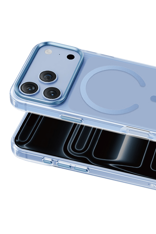 iPhone 18 Pro Max/17 Pro Max Mococo Magsafe Kapak Kılıf - Açık Mavi 2