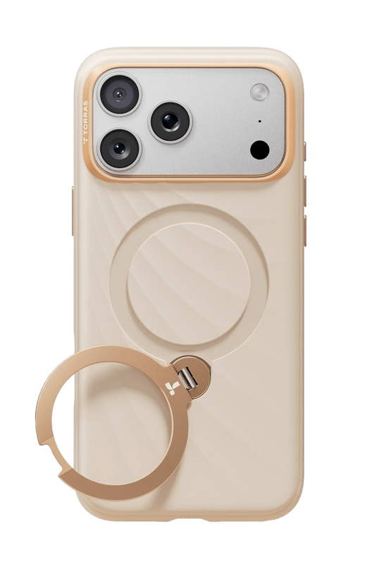 iPhone 18 Pro Max/17 Pro Max Ostand Q3 Silicone Wind Standlı Magsafe Kapak Kılıf 4