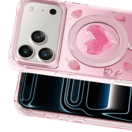 iPhone 18 Pro Max/17 Pro Max Peachy Magsafe Kapak Kılıf - Pembe 2