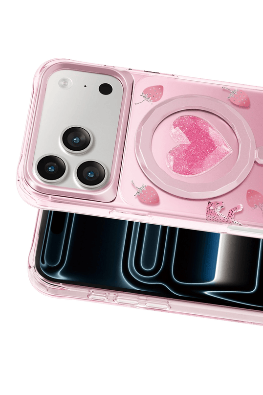 iPhone 18 Pro Max/17 Pro Max Peachy Magsafe Kapak Kılıf - Pembe 2