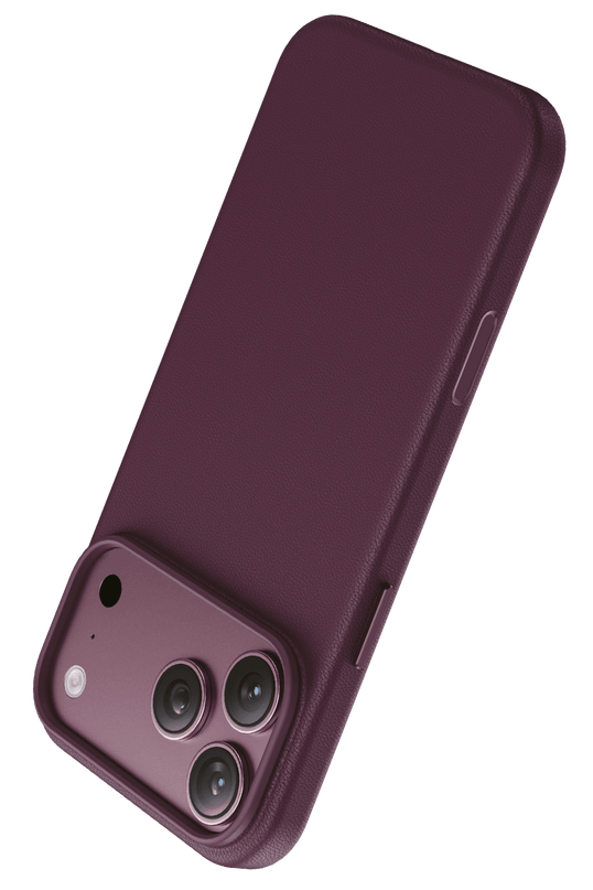 iPhone 18 Pro Max/17 Pro Max Peekaboo Magsafe Kapak Kılıf - Bordo 3