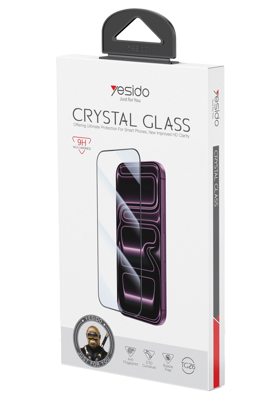 iPhone 18 Pro Max/17 Pro Max TG26 Ultra Clear HD Cam Ekran Koruyucu