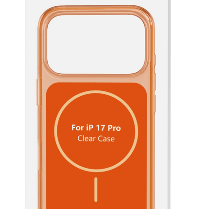 iPhone 18 Pro Max/17 Pro Max Vizima Magsafe Kapak Kılıf - Turuncu 2 3