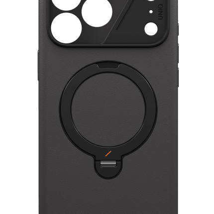 iPhone 18 Pro/17 Pro Elix Rotating Kickstand Kapak Kılıf - Siyah 3