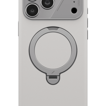 iPhone 18 Pro/17 Pro Elix Rotating Kickstand Kapak Kılıf - Gri 2
